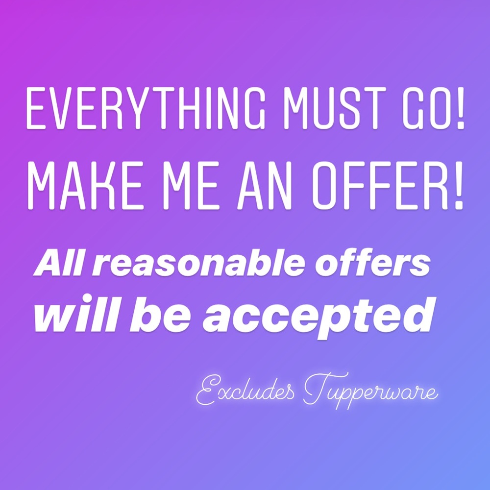 Make me an offer!